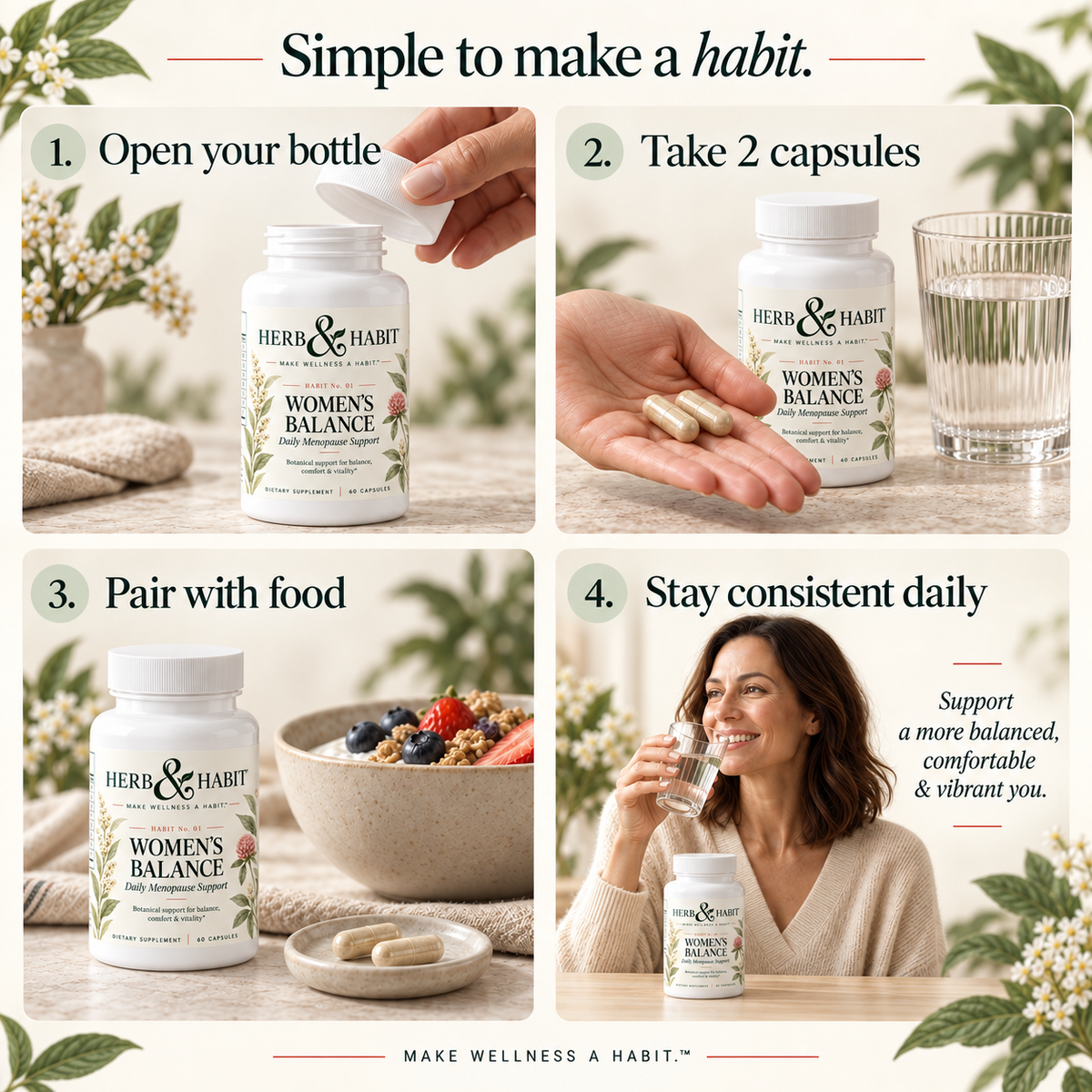 Women's Balance: Daily Menopause Support